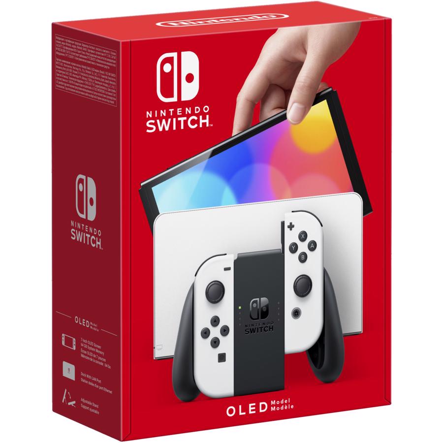 Nintendo Switch OLED 7" 64GB Hvid